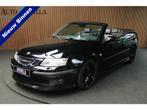 Saab 9-3 Cabrio 2.0T Aero Aut. Leer Climate PDC (bj 2004), 1998 cc, Zwart, 4 cilinders, Cabriolet