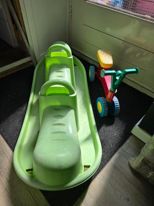 Wipwap en loopfietsje, Kinderen en Baby's, Speelgoed | Buiten | Los speelgoed, Gebruikt, Ophalen of Verzenden