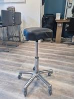 Kapperskruk / Werkkruk op Wielen - Verstelbaar, Huis en Inrichting, Krukjes, Ophalen