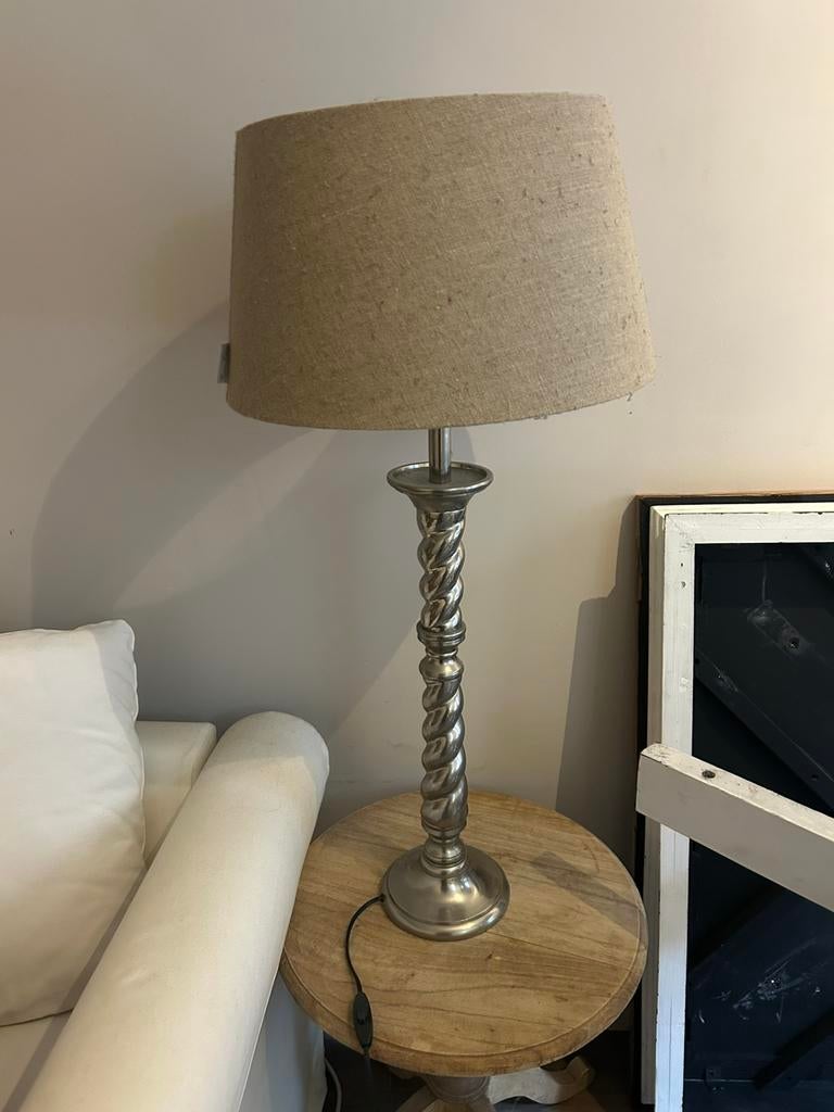 Riviera maison  lamp incl lampenkap, Ophalen, Zo goed als nieuw, Rond