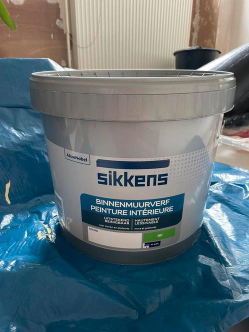 Muurverf Sikkens (kleur Karakum, Praxis), Doe-het-zelf en Verbouw, Verf, Beits en Lak, Nieuw, Verf, Minder dan 5 liter, Ophalen