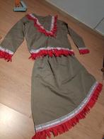 Verkleed/ carnaval Indiaan (jurk) ong.6 jr, Ophalen of Verzenden, Meisje