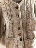 Stapf Oostenrijks wollen vest (met beetje zijde en katoen), Ophalen of Verzenden, Zo goed als nieuw, Maat 38/40 (M), Beige