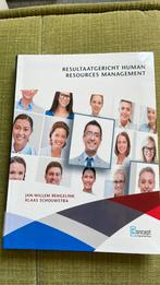 Resultaatgericht Human Resources Management, Boeken, Ophalen of Verzenden, Jan-Willem Rengelink; Klaas Schouwstra, Zo goed als nieuw