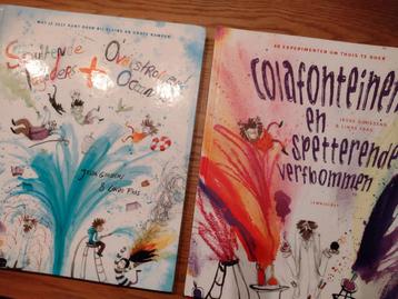 2 kinderboeken: 'Spuitende slagaders' en 'Cola Fonteinen'