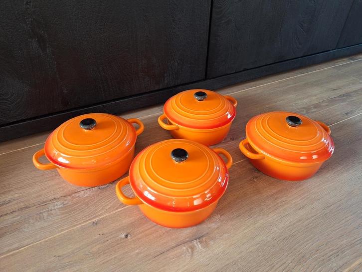 4 stoofpannetjes / ovenschaaltjes / tapas-schaaltjes., Huis en Inrichting, Keuken | Potten en Pannen, Nieuw, Overige typen, Overige materialen