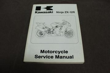 Kawasaki ZX12R 2002 service manual ZX1200 B1 ZX 12R beschikbaar voor biedingen