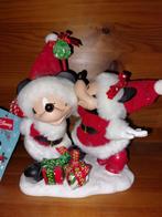 Disney Mickey & Minnie Possible Dreams Bigg Kiss Kerst, Mickey Mouse, Ophalen of Verzenden, Zo goed als nieuw, Beeldje of Figuurtje