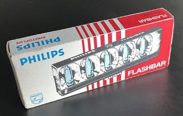 Doosje Philips flashbar voor analoge fotografie beschikbaar voor biedingen