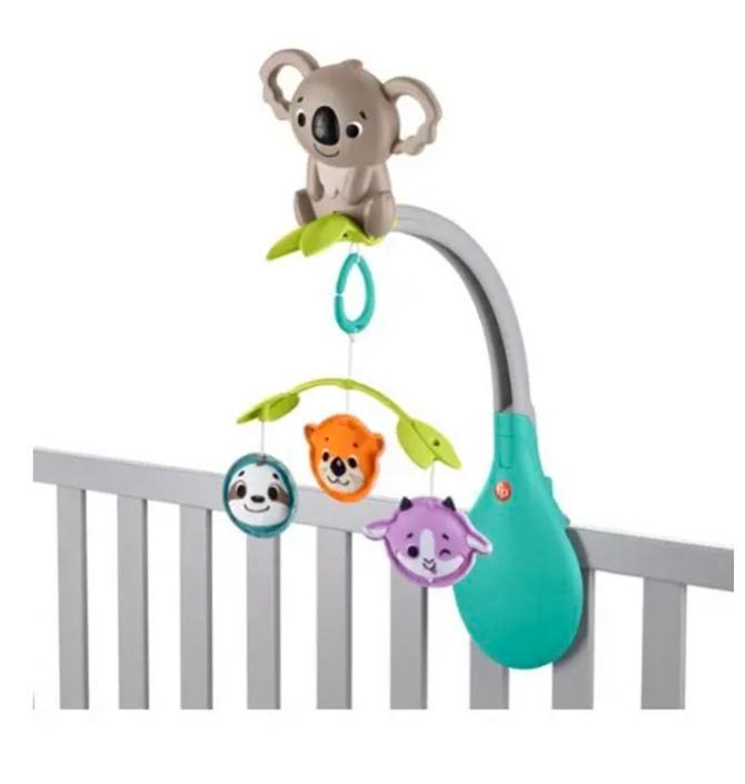 3 in 1 muziekmobiel automatisch fisherprice, Kinderen en Baby's, Speelgoed | Babyspeelgoed, Zo goed als nieuw, Mobiel, Ophalen of Verzenden