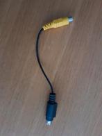 TV- en Videokabel 7p DIN male naar composiet female 0,15 m, Ophalen of Verzenden, Nieuw, Minder dan 2 meter, Tv-kabel