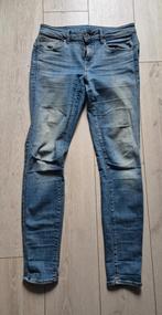 Blauwe spijkerbroek van G-Star model Midge 30-32, Blauw, Ophalen of Verzenden, Zo goed als nieuw, W28 - W29 (confectie 36)