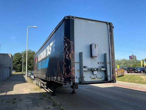 2003 Groenewegen DRO-12-27 tautliner Oplegger, Auto's, Vrachtwagens, Bedrijf, Aanhangers en Opleggers, Overige brandstoffen, Origineel Nederlands