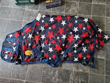 Mooie sterren deken 125 cm, 200 gram beschikbaar voor biedingen