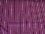 Stof tricot paars met strepen lap is 5 meter bij 1 meter 50, Hobby en Vrije tijd, Stoffen en Lappen, Overige materialen, 120 cm of meer