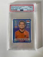 Panini wk 2022 frenkie de jong Nederland sticker psa 9, Ophalen of Verzenden, Zo goed als nieuw, Sticker