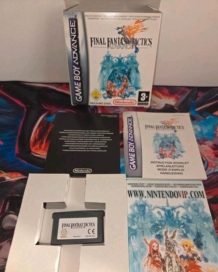 Final Fantasy Tactics Advance CIB perfect (Nintendo GBA), Spelcomputers en Games, Games | Nintendo Game Boy, Zo goed als nieuw