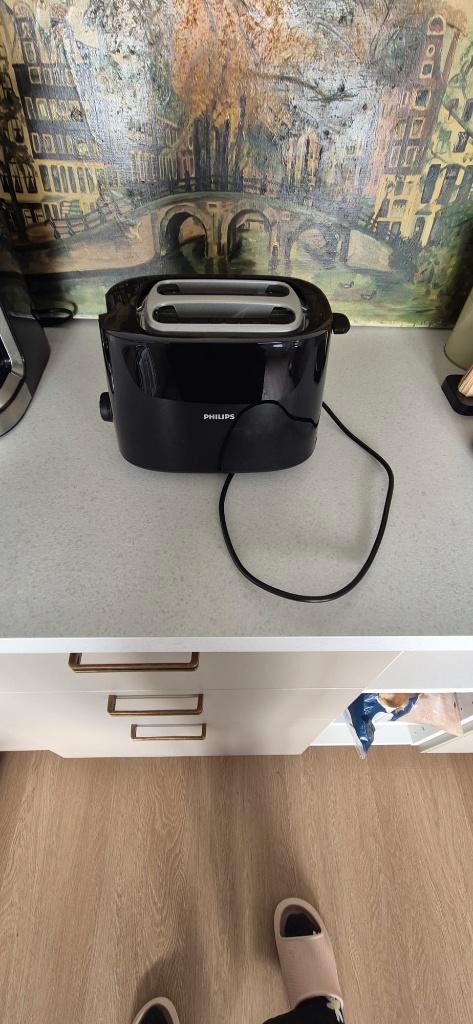 Phillips Toaster, Witgoed en Apparatuur, Broodroosters, Zo goed als nieuw, Ophalen