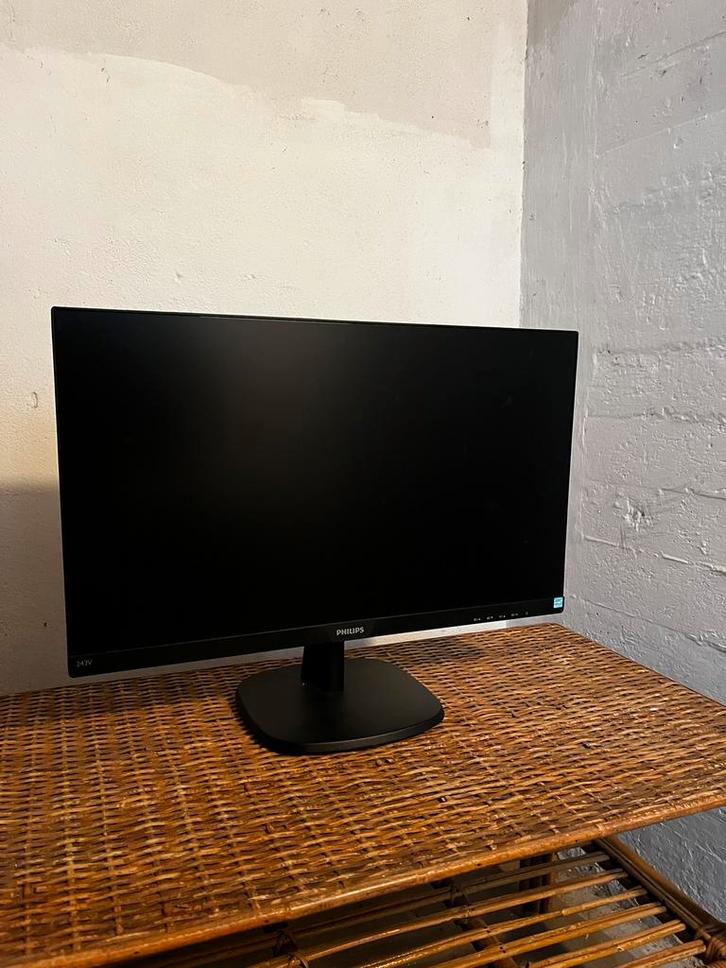 Philips monitor (243V7QJABF/00), Computers en Software, Monitoren, Zo goed als nieuw, 60 Hz of minder, Gaming, IPS, Full HD, Ophalen