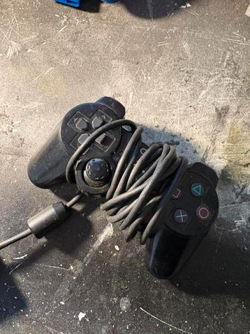 Sony PlayStation 2 DualShock 2 Controller – zwart, origineel beschikbaar voor biedingen