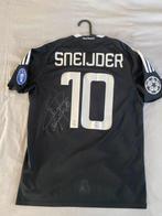 Gesigneerd Wesley Sneijder Real Madrid shirt + video bewijs, Maat M, Ophalen of Verzenden, Zo goed als nieuw, Shirt