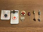 Rode kruis speld speldjes pins, Verzamelen, Ophalen, Overige onderwerpen