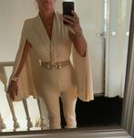 Beige Jumpsuit met Wijde Mouwen - Maat S, Ophalen of Verzenden, Nieuw, Maat 36 (S), Beige