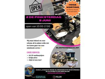 *2de PINKSTERDAG OPEN* HOGE KORTING! beschikbaar voor biedingen