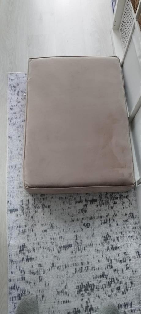Orthopedisch kussen  Velvet taupe Merk Madison, Dieren en Toebehoren, Honden-accessoires, Gebruikt, Ophalen of Verzenden