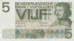5 gulden Vondel 1966, Postzegels en Munten, Bankbiljetten | Nederland, Los biljet, 5 gulden, Verzenden