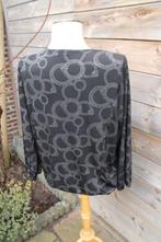 Blouson zwart/ zilver Magna mt 40/42 Vaste prijs, Kleding | Dames, Blouses en Tunieken, Maat 38/40 (M), Zwart, Ophalen of Verzenden