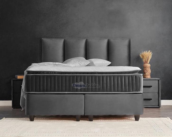 Opbergboxspring Nora Dreambedden, Huis en Inrichting, Slaapkamer | Boxsprings, Nieuw, Tweepersoons, Verzenden