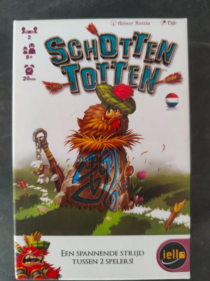 Schotten Totten | Iello, Hobby en Vrije tijd, Gezelschapsspellen | Kaartspellen, Zo goed als nieuw, Een of twee spelers, Ophalen