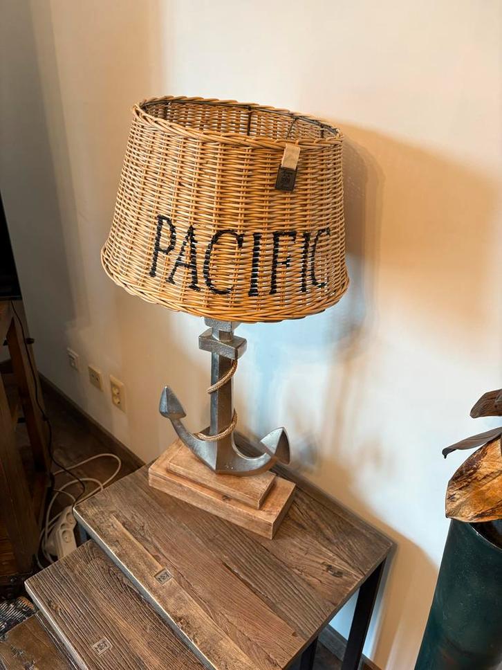 Riviera Maison Lamp met Anker, Antiek en Kunst, Antiek | Lampen, Ophalen