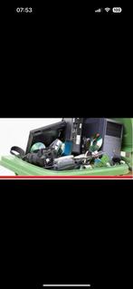 Oud ijzer en metalen gevraagd, Ophalen