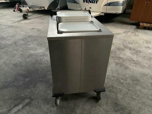 Dienblad afruim kar incl 100 dienbladen nu voor 150,-, Huis en Inrichting, Woonaccessoires | Overige, Gebruikt, Ophalen