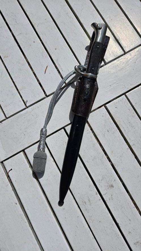 Duitse WO2 paradebajonet, Verzamelen, Militaria | Tweede Wereldoorlog, Duitsland, Ophalen of Verzenden