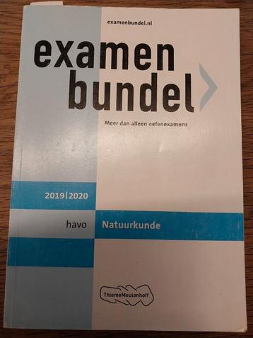 Natuurkunde havo Examenbundel 2019/2020 beschikbaar voor biedingen