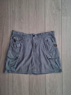 G-star 3301 rok rokje grijs mt 28 zgan, Ophalen of Verzenden, Zo goed als nieuw, Maat 36 (S), Grijs