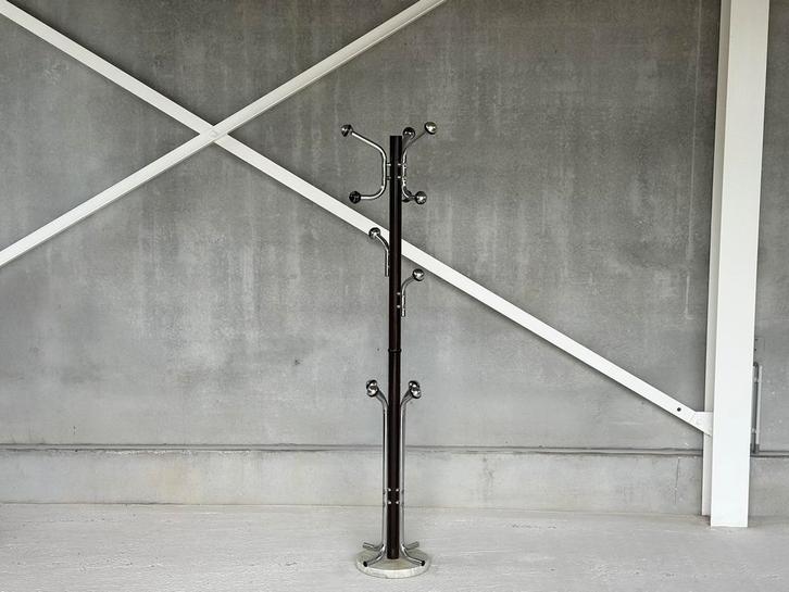 Vintage atomic sputnik kapstok, ca 1980’s, Huis en Inrichting, Woonaccessoires | Kapstokken, Wandkapstok, Minder dan 100 cm, Metaal