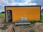 3x Keet / woonunit (6x3 mtr. per stuk), Doe-het-zelf en Verbouw, Bouwketen en Schaftketen, Ophalen, Gebruikt