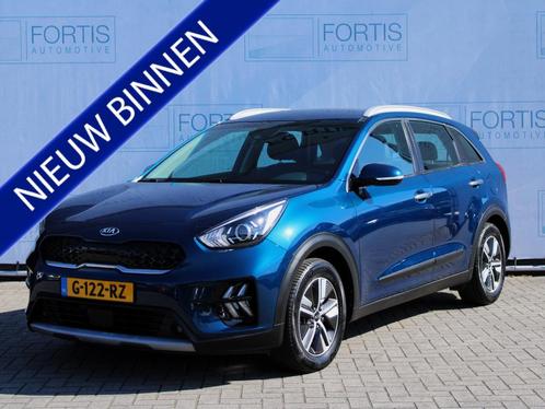 Kia Niro 1.6 GDi Hybrid DynamicLine NL AUTO | HALF LEDER | C, Auto's, Kia, Bedrijf, Te koop, Niro, ABS, Achteruitrijcamera, Adaptive Cruise Control