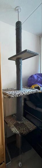 Grote verstelbare krabpaal., Dieren en Toebehoren, Katten-accessoires, Ophalen, Gebruikt