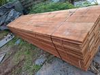 Hardhout beschoeiing planken 400x20 cm bezorgen mogelijk, Tuin en Terras, Palen, Balken en Planken, Ophalen, Planken, Nieuw, Hardhout