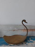 Vintage Zwanen Bakje van Messing, Antiek en Kunst, Ophalen of Verzenden