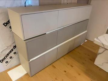 Tv meubel japandi beige en zwart 150cm 180 cm 240  beschikbaar voor biedingen
