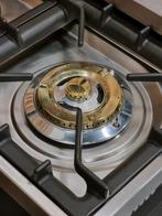 🔥Luxe Fornuis Boretti 90cm antraciet rvs GASOVEN frytop, 60 cm of meer, Ophalen of Verzenden, Zo goed als nieuw, Energieklasse A of zuiniger