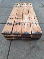 Oud eiken  BLANKE  bielzen  7,5cm dik Geborsteld, Ophalen, Gebruikt, Hout, Biels