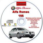 Alfa Romeo 166 Werkplaatshandboek op DVD, Verzenden