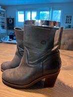 Shabbies Amsterdam Leren enkel laars Maat 40, Ophalen of Verzenden, Gedragen, Zwart, Lage of Enkellaarzen